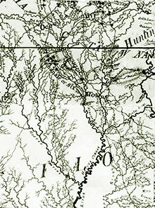 A New Map of the Southern District of North America from Surveys