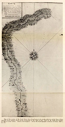 Regis du Roullet Pearl River Map 1732