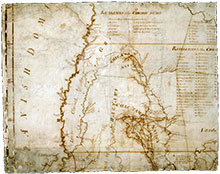 A map of the Southern Indian District of North America 1775